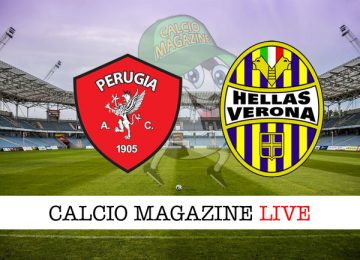 Perugia Verona cronaca diretta live risultato in tempo reale