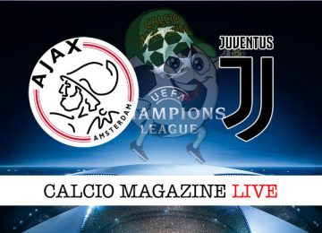 Ajax Juventus cronaca diretta live risultato in tempo reale