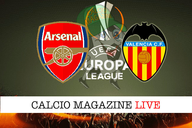 Arsenal Valencia cronaca diretta live risultato in tempo reale