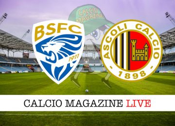 Brescia Ascoli cronaca diretta live risultato in tempo reale