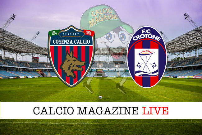 Cosenza - Crotone 1-0, il tabellino