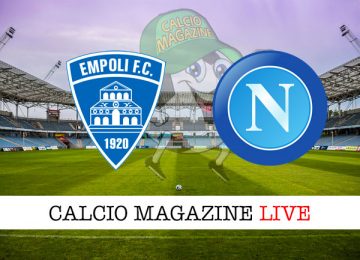 Empoli Napoli cronaca diretta live risultato in tempo reale