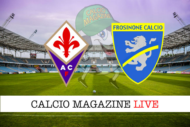 Fiorentina Frosinone cronaca diretta live risultato in tempo reale