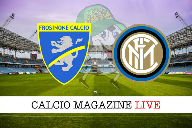 Frosinone Inter cronaca diretta live risultato in tempo reale