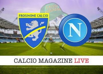 Frosinone Napoli cronaca diretta live risultato in tempo reale