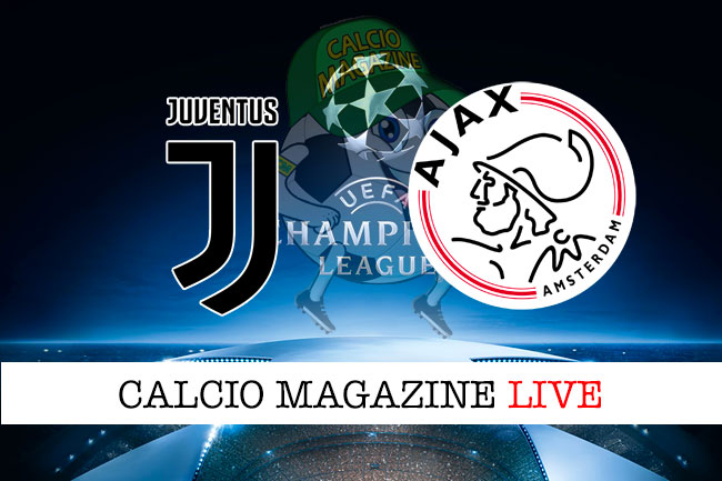 Juventus Ajax cronaca diretta live risultato in tempo reale