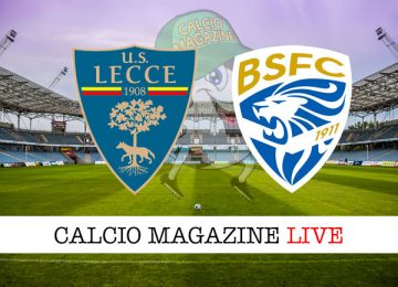 Lecce Brescia cronaca diretta live risultato in tempo reale