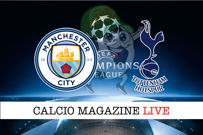 Manchester City Tottenham cronaca diretta live risultato in tempo reale
