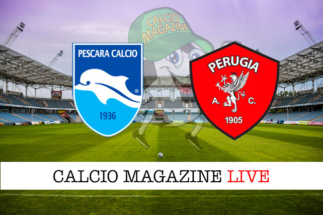 Pescara Perugia cronaca diretta live risultato in tempo reale