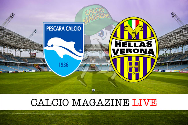 Pescara Verona cronaca diretta live risultato in tempo reale
