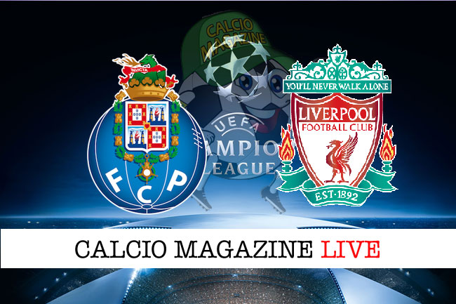 Porto Liverpool cronaca diretta live risultato in tempo reale