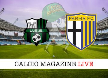 Sassuolo Parma cronaca diretta live risultato in tempo reale