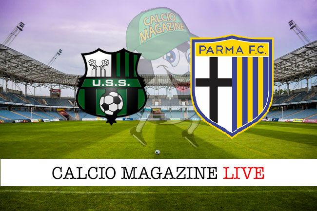 Sassuolo - Parma le formazioni ufficiali del match