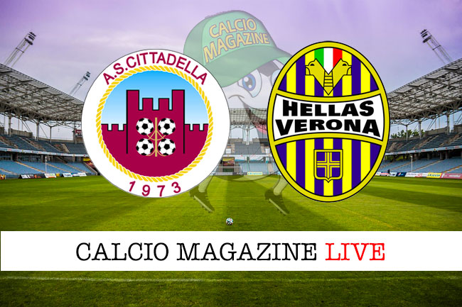 Cittadella Verona cronaca diretta live risultato in tempo reale