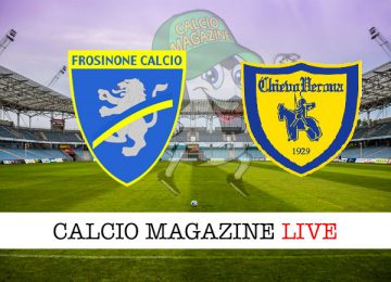 Frosinone Chievo cronaca diretta live risultato in tempo reale