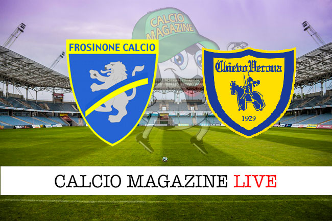 Frosinone Chievo cronaca diretta live risultato in tempo reale