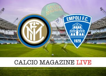 Inter Empoli cronaca diretta live risultato in tempo reale