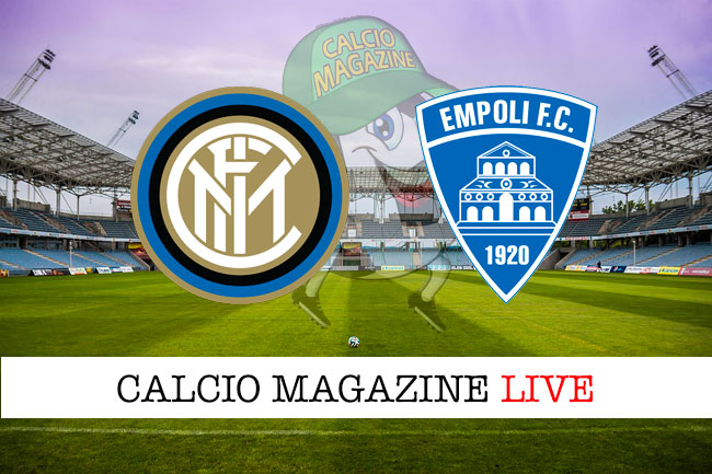 Inter Empoli cronaca diretta live risultato in tempo reale