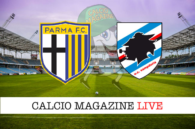 Parma Sampdoria cronaca diretta live risultato in tempo reale