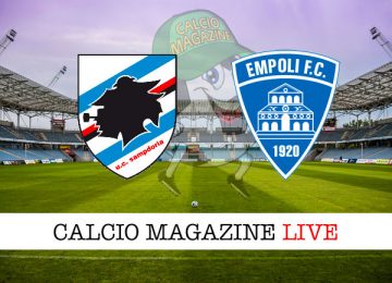 Sampdoria Empoli cronaca diretta live risultato in tempo reale