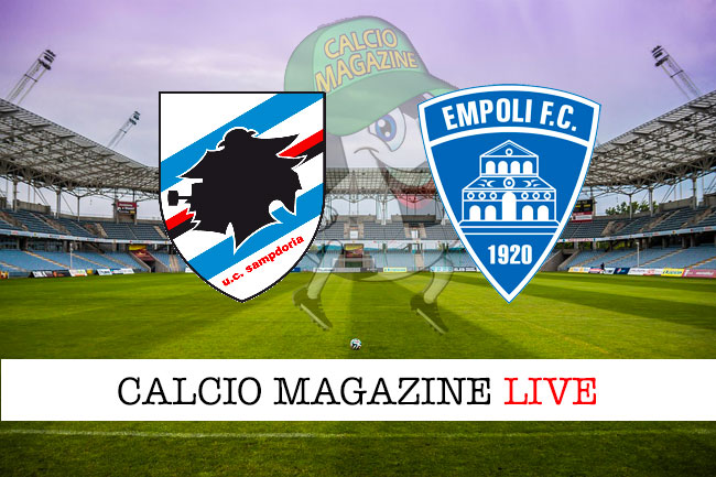 Sampdoria Empoli cronaca diretta live risultato in tempo reale