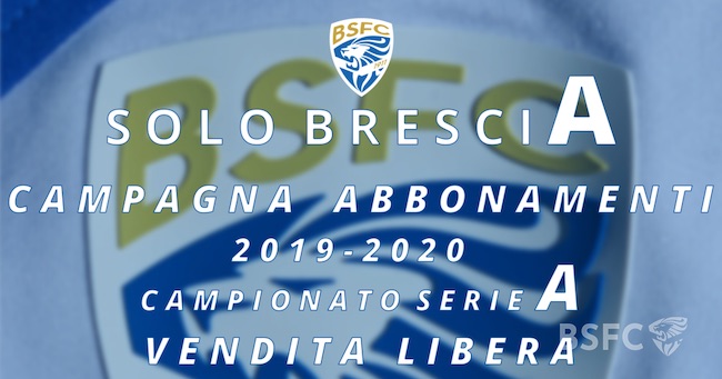 abbonamenti Brescia 2019-2020