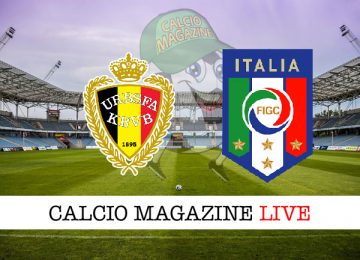 Belgio Italia cronaca diretta live risultato in tempo reale