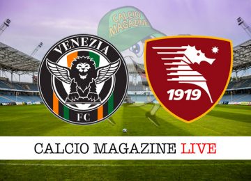 Venezia Salernitana cronaca diretta live risultato in tempo reale