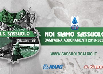 Abbonamenti Sassuolo 2019/2020: prezzi ed informazioni