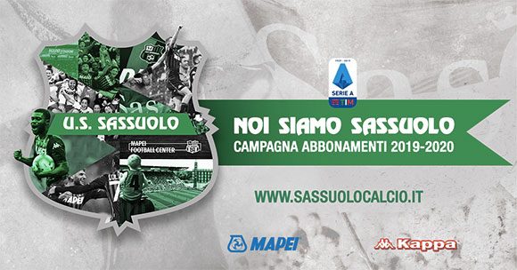 Abbonamenti Sassuolo 2019/2020: prezzi ed informazioni