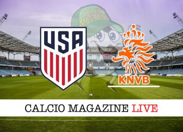 Stati Uniti Olanda cronaca diretta live risultato in tempo reale