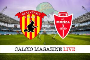 Benevento Monza cronaca diretta live risultato in tempo reale