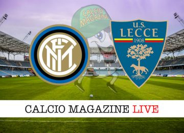 Inter Lecce cronaca diretta live risultato in tempo reale