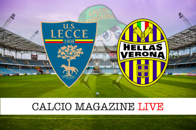 Lecce Verona cronaca diretta live risultato in tempo reale