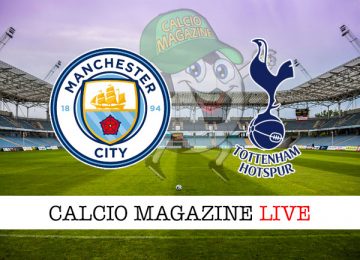 Manchester City Tottenham cronaca diretta live risultato in tempo reale