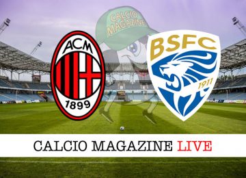 Milan Brescia cronaca diretta live risultato in tempo reale