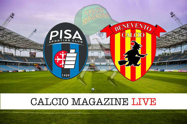 Pisa Benevento cronaca diretta live risultato in tempo reale