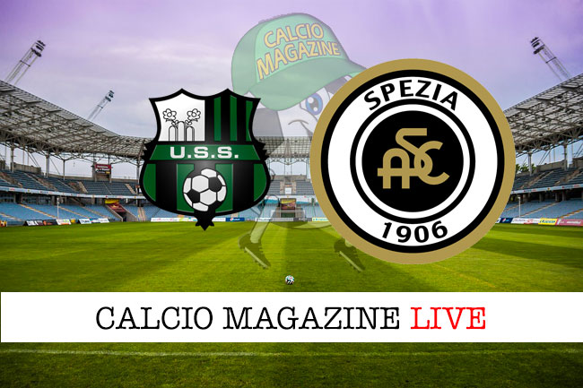 Sassuolo Spezia cronaca diretta live risultato in tempo reale