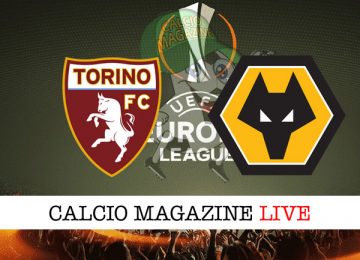 Torino Wolverhampton cronaca diretta live risultato in tempo reale