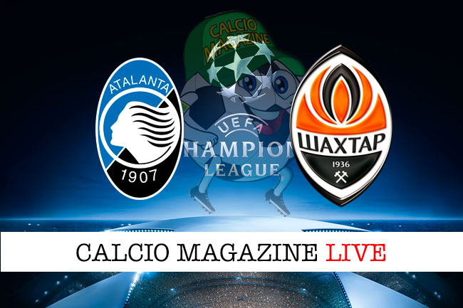 Atalanta Shakthar cronaca diretta live risultato in tempo reale