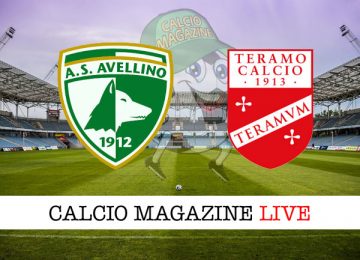 Avellino Teramo cronaca diretta live risultato in tempo reale