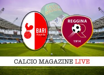 Bari Reggina cronaca diretta live risultato in tempo reale