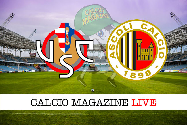 Cremonese Ascoli cronaca diretta live risultato in tempo reale