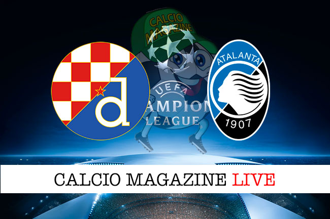 Dinamo Zagabria Atalanta cronaca diretta live risultato in tempo reale