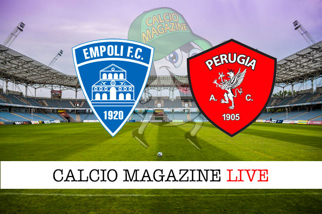 Empoli Perugia cronaca diretta live risultato in tempo reale