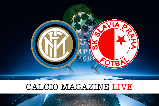 Inter Slavia Praga cronaca diretta live risultato in tempo reale