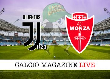 Juve U23 Monza cronaca diretta live risultato in tempo reale