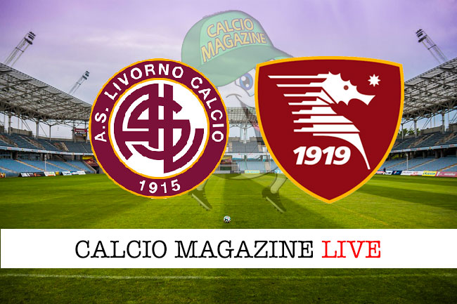 Livorno Salernitana cronaca diretta live risultato in tempo reale