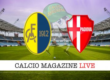 Modena Padova cronaca diretta live risultato in tempo reale