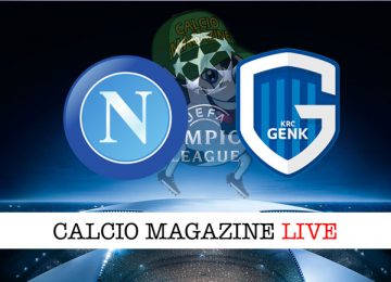 Napoli Genk cronaca diretta live risultato in tempo reale